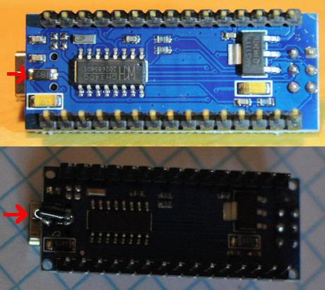 Arduino Nano B2 Diode