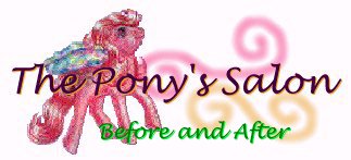 The Pony's Salon: Before and After