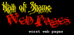 Worst Web Sites