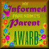 My ParentTime's Informed Parent Award