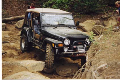 Smoky Mountain Venture '99 - Trail #2 "Rock Garden"