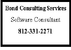 Bond Consulting Services