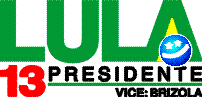 Lula Presidente - Vice: Brizola