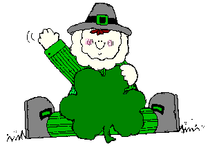 St. Pat Waving