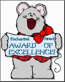 Award of excellence from the Enchanted Forest Board