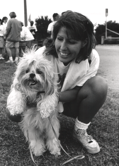 Frances & Sharon at the Dog Day Run at NCSU Vet School