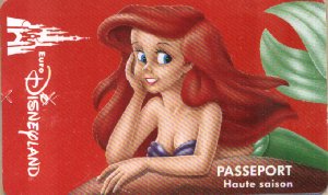 Adult Passport - featuring the Little Mermaid