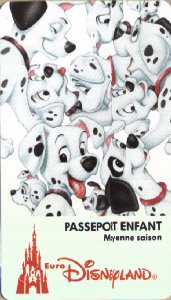 Child Passport - featuring the 101 Dalmatians