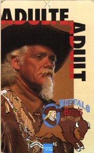 Adult Passport for the Buffalo Bill's Wild West Show