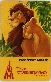 Adult Passport - featuring the Lion King