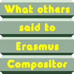 See what others said to Erasmus