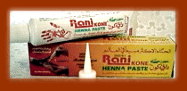 Henna Product Display