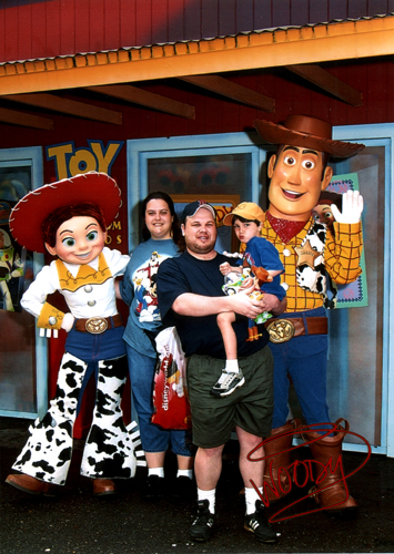 family portrait with woody and jesse, mgm