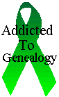 I Am Addicted To Genealogy Ribbon