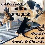 GSD NUTZ AWARD