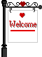 welcome sign