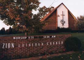 Zion Lutheran Church, Cadillac Michigan