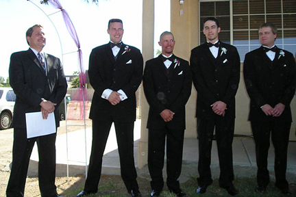 Chaplin Luther, Jim, Drew, Albert & Brian.