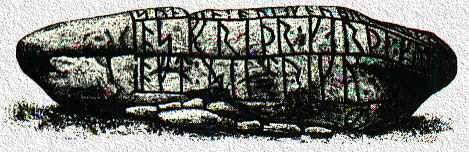 The Vendelspang-stone from Denmark