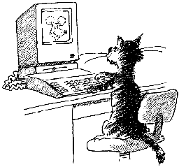 Sur l'internet on ne sait pas que vous �tes un chat !